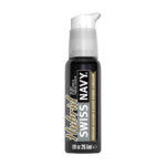 Lubrykant (neutralny) – hybrydowy lubrykant na bazie silikonu i wody – bezzapachowy, bez smaku – 29,5 ml – Swiss Navy - obrazek 2