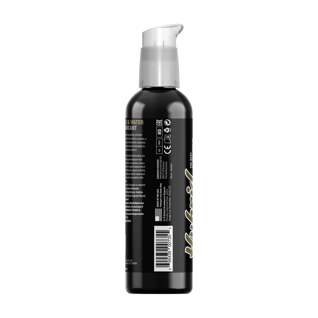 Lubrykant (neutralny) – hybrydowy lubrykant na bazie silikonu i wody – bezzapachowy, bez smaku – 29,5 ml – Swiss Navy - obrazek 9