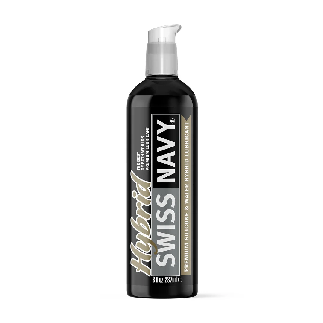 Lubrykant (neutralny) – hybrydowy lubrykant na bazie silikonu i wody – bezzapachowy, bez smaku – 29,5 ml – Swiss Navy - obrazek 13