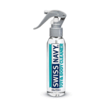 Środek do czyszczenia zabawek erotycznych i ciała – spray do czyszczenia zabawek i skóry, odpowiedni przy użyciu lubrykantu silikonowego – Swiss Navy – 177 ml / 6 fl oz – TESTER - obrazek 3