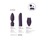 Wibrator Switch by Shots Pleasure Kit #4 z wymiennymi nakładkami - obrazek 12