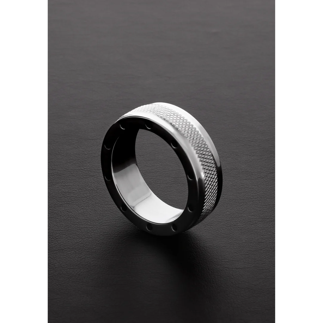 Niewibrujący pierścień erekcyjny z otworami wentylacyjnymi – C Ring - obrazek 3