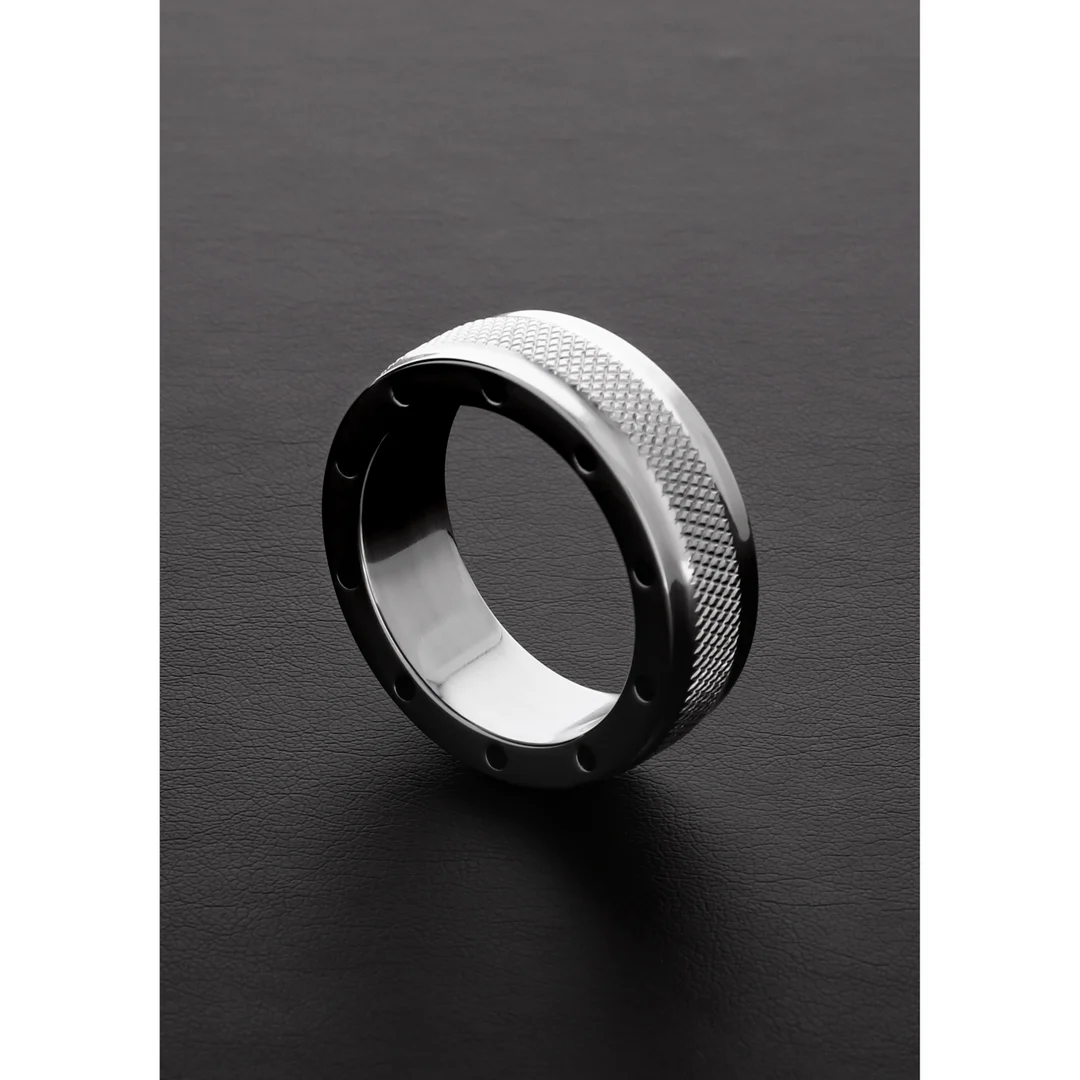 Niewibrujący pierścień erekcyjny z otworami wentylacyjnymi – C Ring - obrazek 6