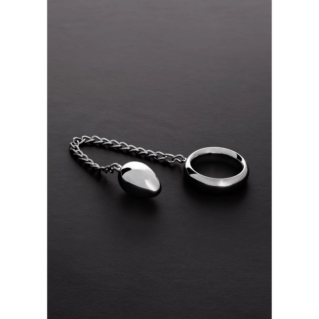 Pierścień C Donut Steel by Shots z jajkiem analnym - obrazek 10
