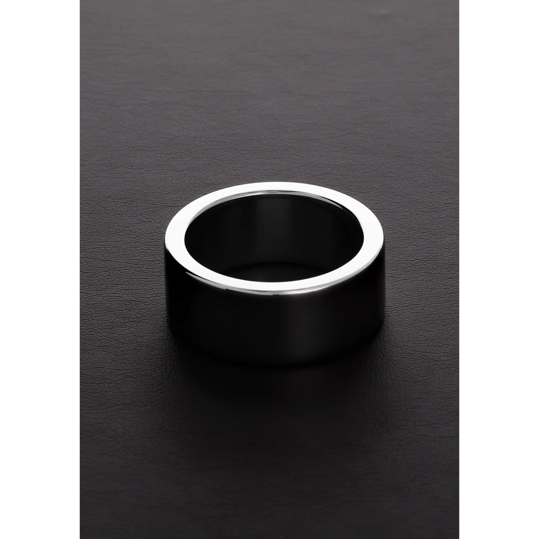 Niewibrujący pierścień erekcyjny z ciężkiej stali – 0,8 x 2 / 20 x 50 mm - obrazek 2