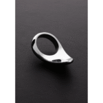 Niewibrujący pierścień erekcyjny w kształcie łzy – 1.8 / 45mm - obrazek 3