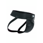 Jockstrap z błyszczącej skóry dla męskiego, wyrazistego stylu – XR Brands - obrazek 2