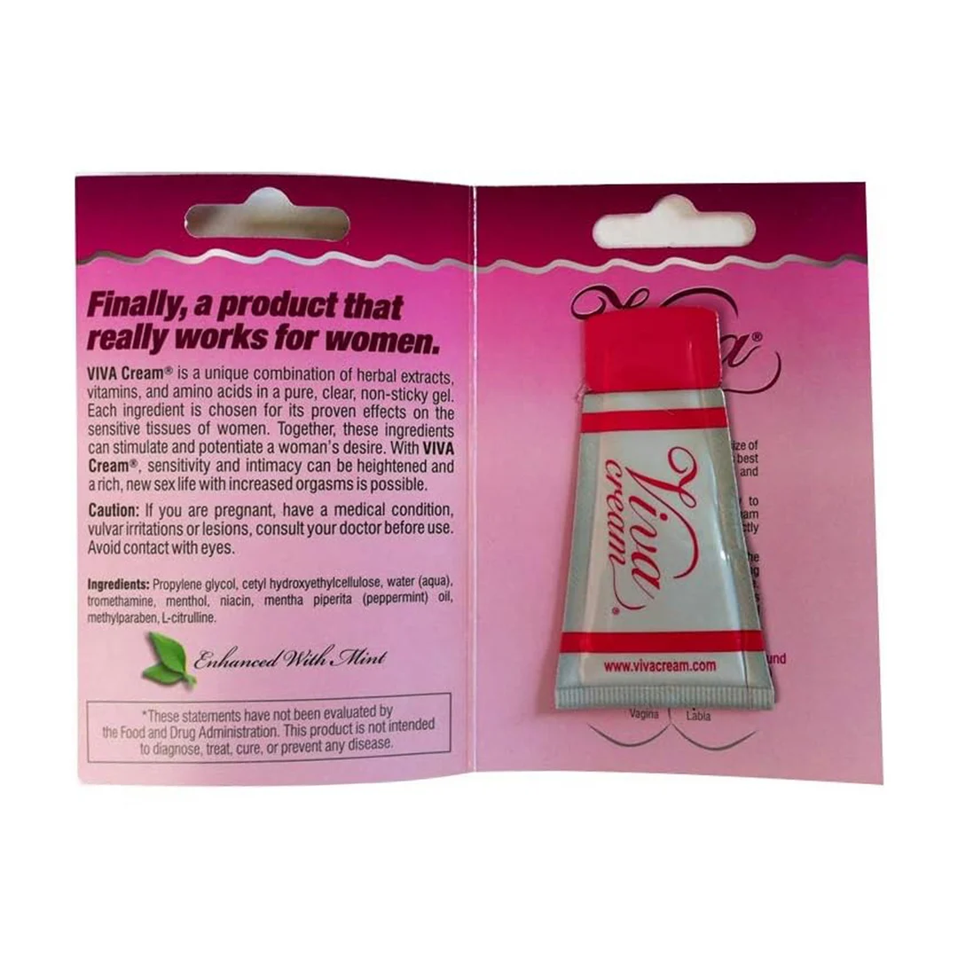 Żel stymulujący łechtaczkę Arousal Gel 0,18 fl oz / 5 ml Viva Cream - obrazek 2