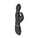 Wibrator typu rabbit – obracająca się o 360° końcówka do stymulacji punktu G i 10 trybów – VIVE by Shots, fioletowy - obrazek 10