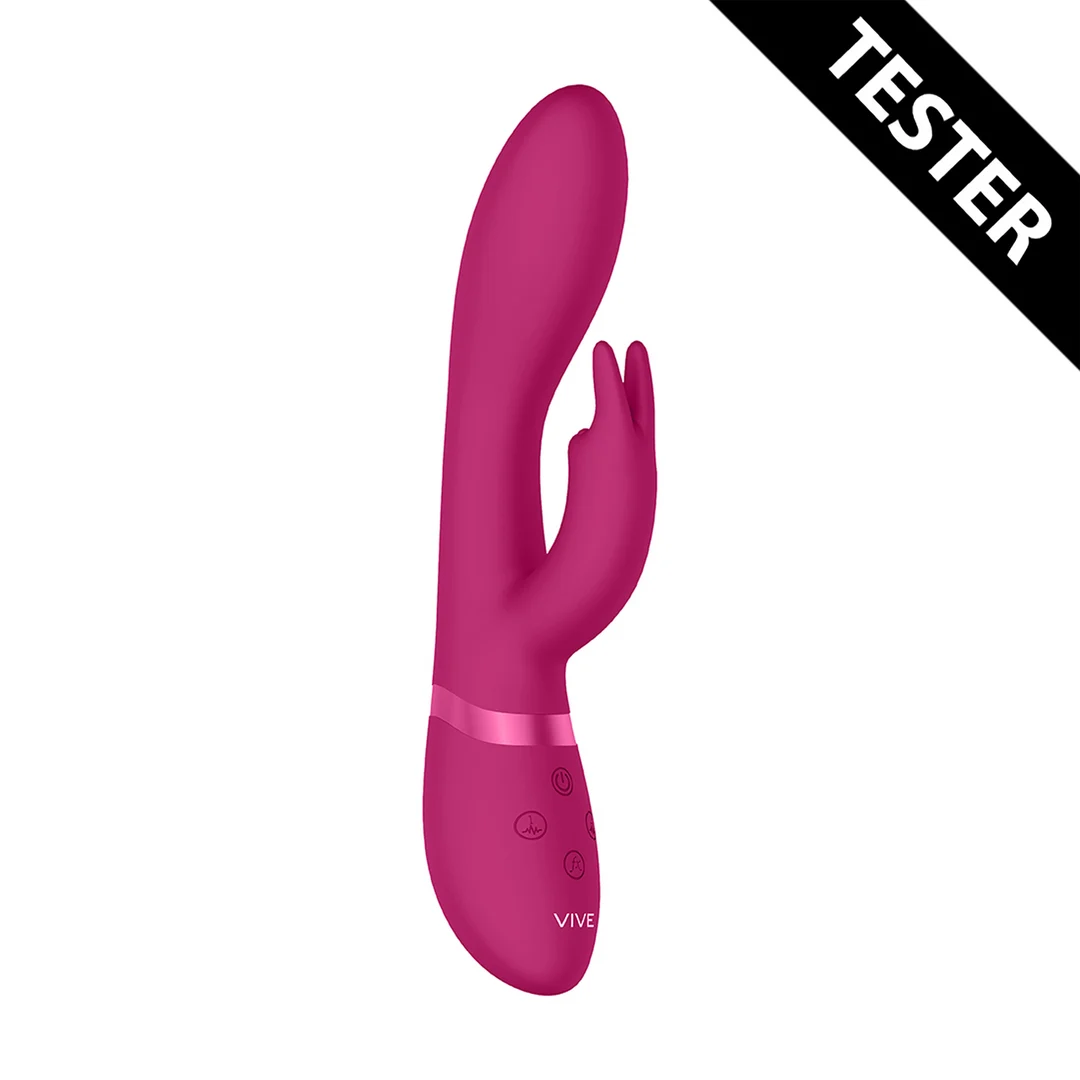 Wibrator typu rabbit – 10 trybów stymulacji punktu G i łechtaczki, ładowany i wodoodporny – VIVE by Shots, różowy VIVE by Shots - obrazek 13