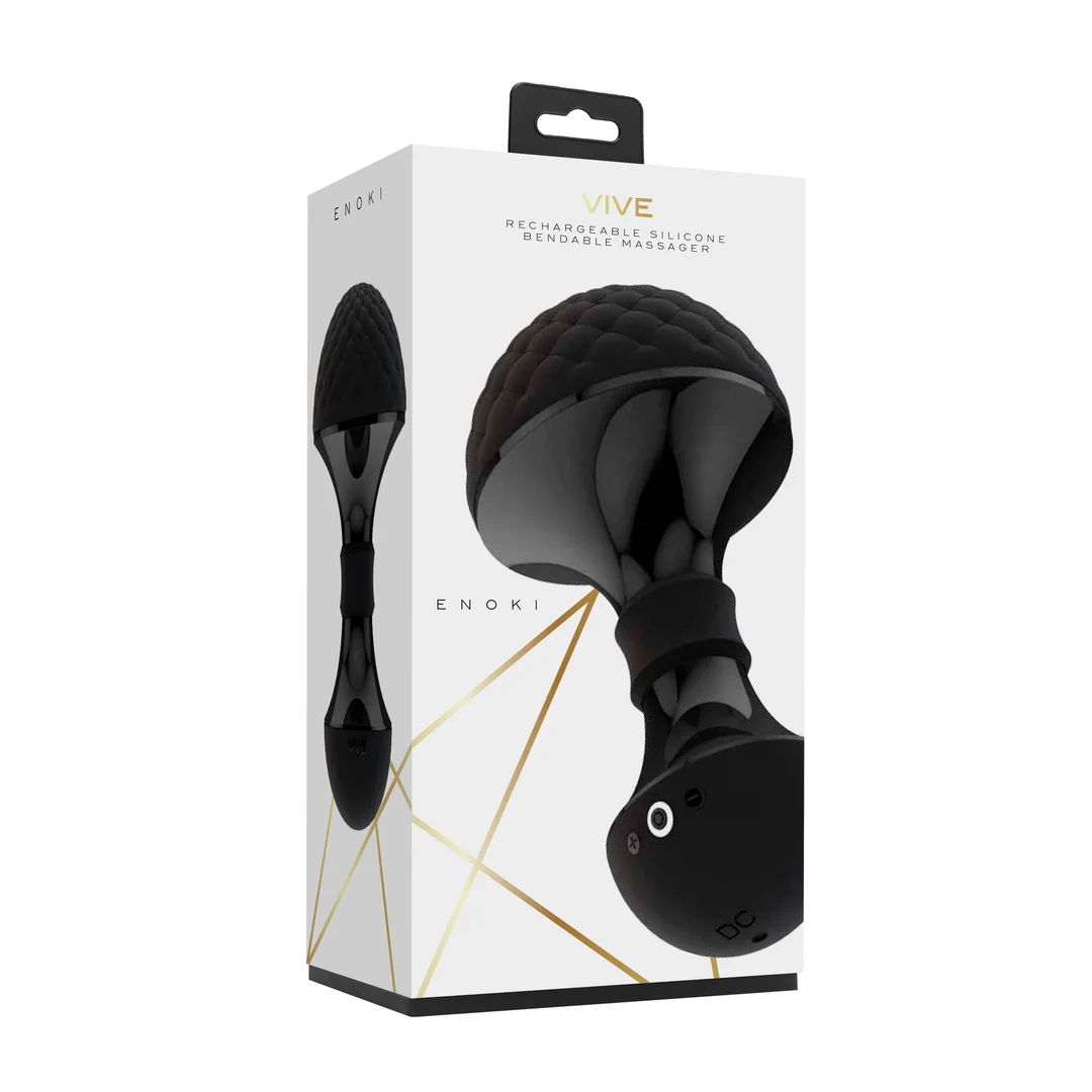 Wibrator typu wand z 10 trybami wibracji – Tester VIVE by Shots - obrazek 1