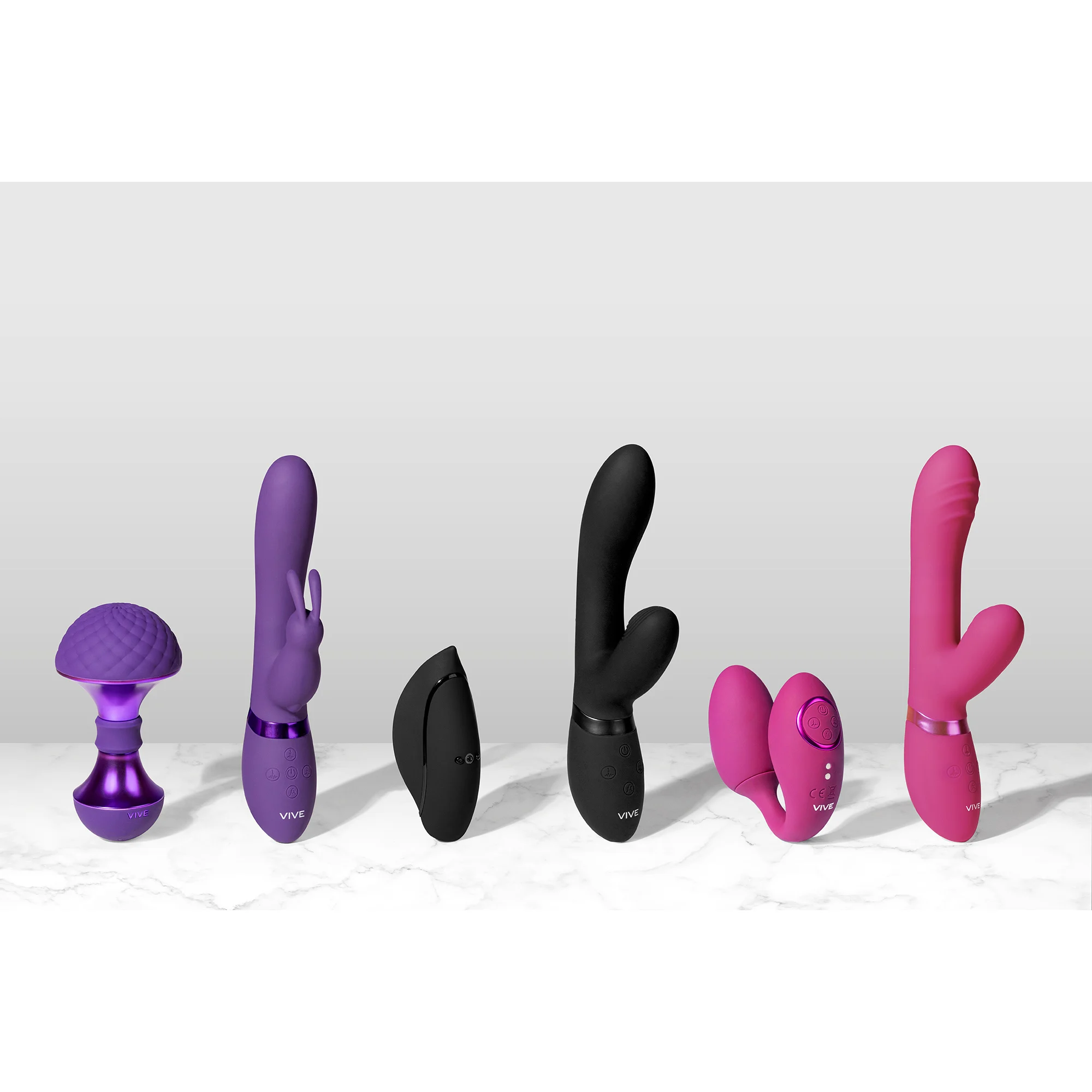 Wibrator typu wand z 10 trybami wibracji – Tester VIVE by Shots - obrazek 12