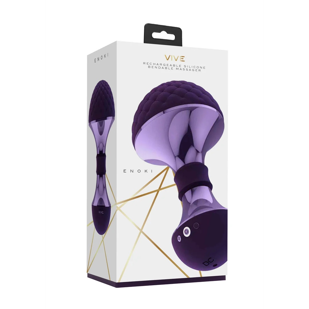 Wibrator typu wand z 10 trybami wibracji – Tester VIVE by Shots - obrazek 7
