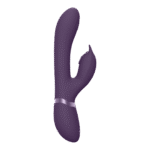 Wibrator typu rabbit — Pulse Wave do stymulacji punktu G i łechtaczki — VIVE fioletowy VIVE by Shots - obrazek 9