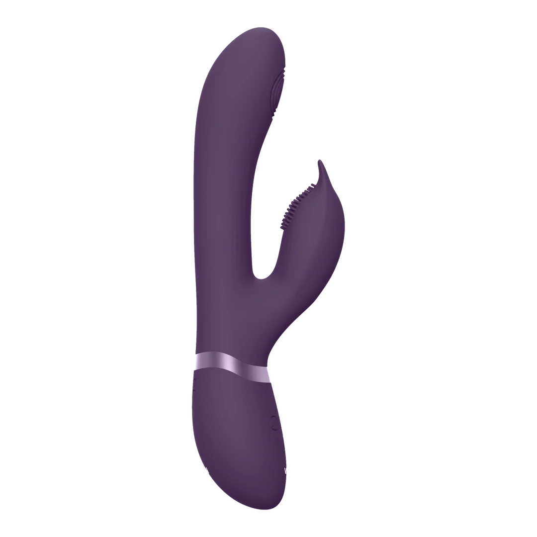 Wibrator typu rabbit — Pulse Wave do stymulacji punktu G i łechtaczki — VIVE fioletowy VIVE by Shots - obrazek 9