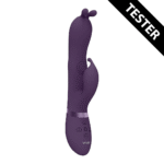 wibrator typu rabbit – 3 silniczki i trzon z falą pulsacyjną – VIVE VIVE by Shots - obrazek 13