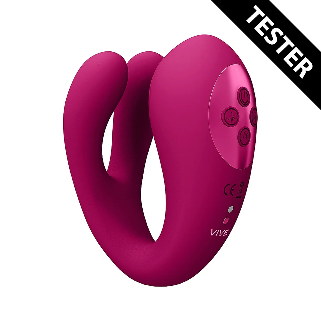 Wibrator dla par z pulsującą funkcją stymulacji łechtaczki – Tester VIVE by Shots - obrazek 13