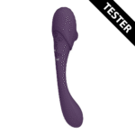 Wibrator duo o zginanej konstrukcji – Tester VIVE by Shots