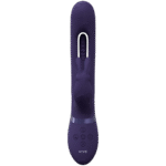 Wibrator rabbit VIVE z trzema silnikami i łaskoczącym stymulatorem punktu G, różowy, VIVE by Shots - obrazek 9