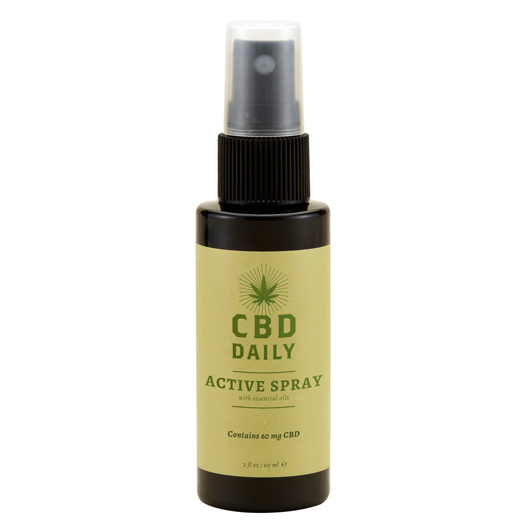 XEUCBDAS002_1_2 Earthly Body Spray aktywny z CBD, 60 ml - obrazek 1