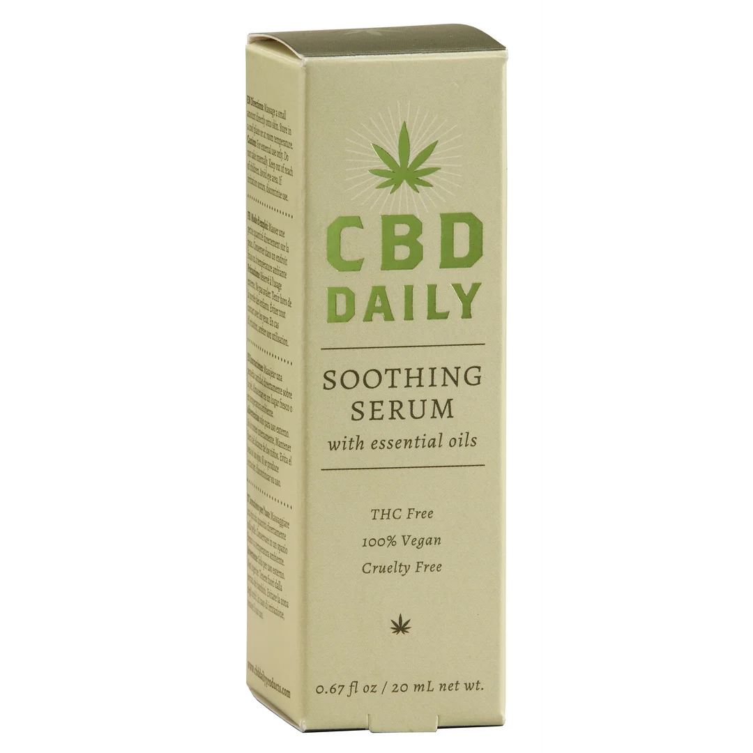 XEUCBDSO020_1 Earthly Body Serum łagodzące z CBD, 20 ml - obrazek 1