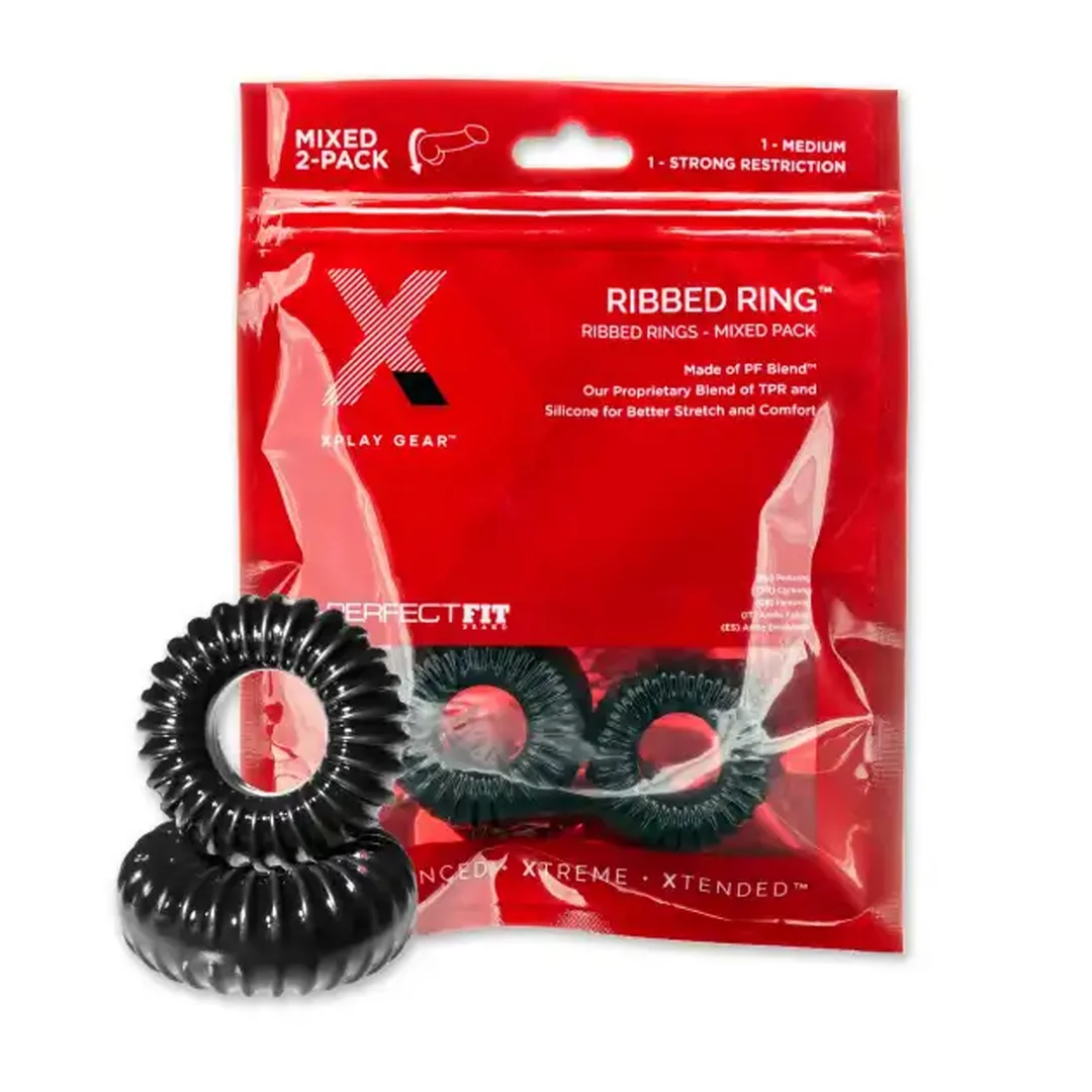 PerfectFit Blend Premium Stretch Ribbed Ring Slim - obrazek 1