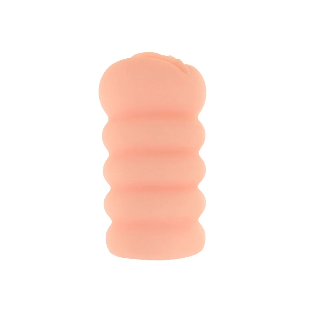 Masturbator waginalny z tunelem o wielu fakturach – Pussy Masturbator 3D - obrazek 3