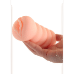 Masturbator waginalny z tunelem o wielu fakturach – Pussy Masturbator 3D - obrazek 5